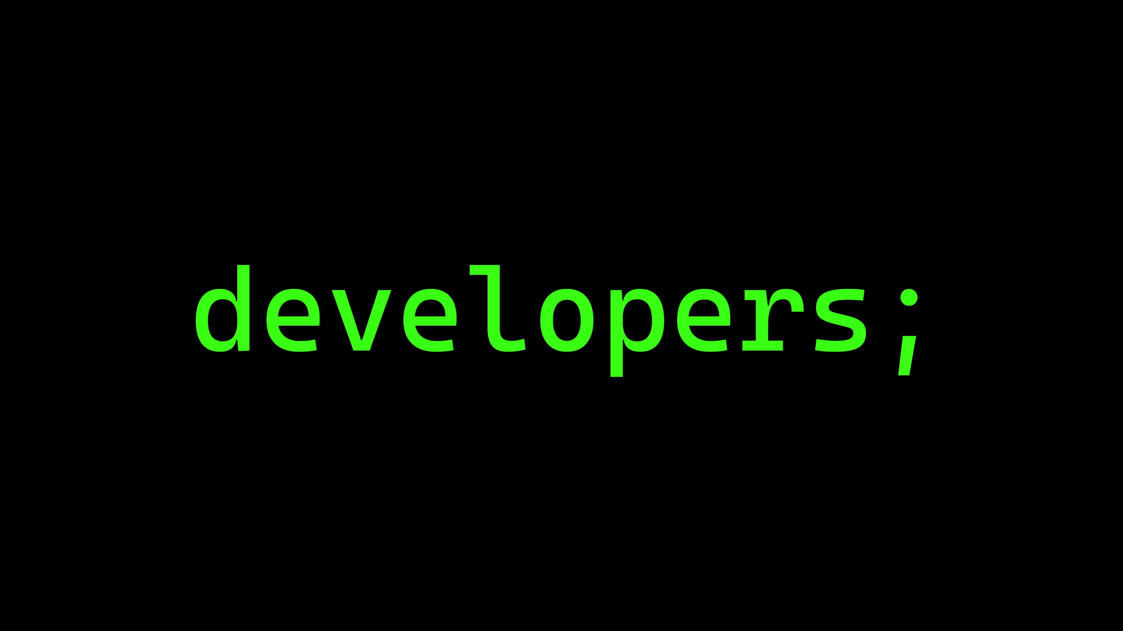 Developers